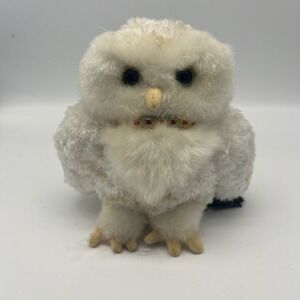 Warner Bros Store Harry Potter Messenger Owl Plush Stuffed Animal Brown Tan